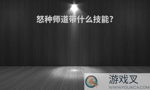 怒种师道带什么技能?