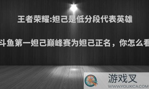 王者荣耀:妲己是低分段代表英雄?斗鱼第一妲己巅峰赛为妲己正名，你怎么看?