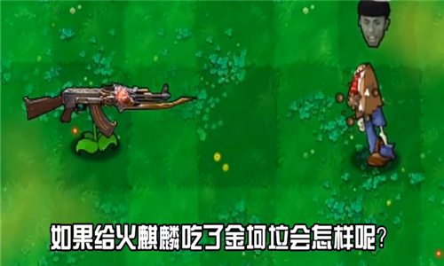 植物大战僵尸金坷垃火麒麟手机版